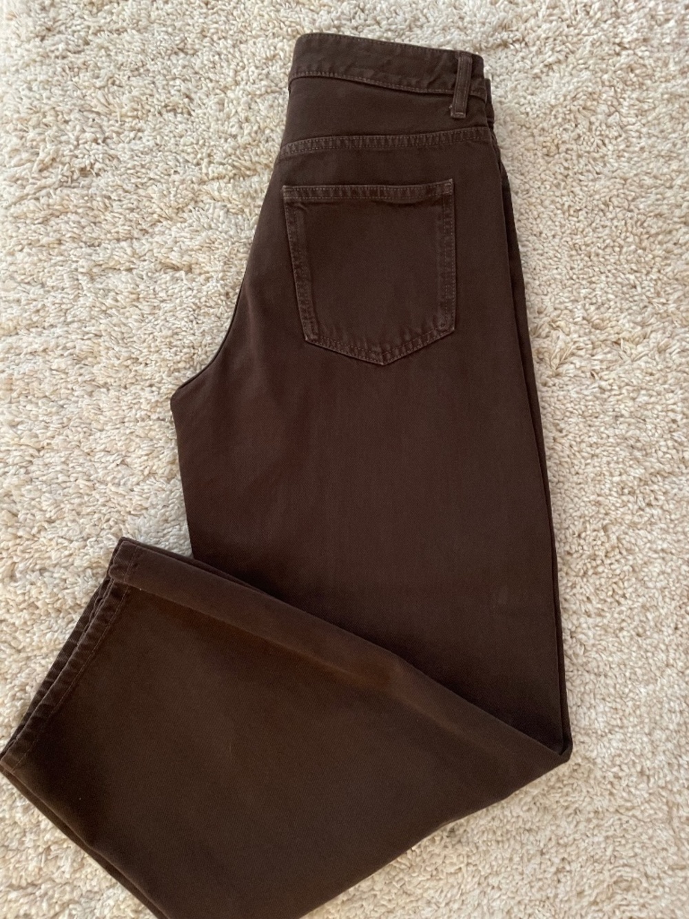 ZARA Size 2 brown denim new without tags